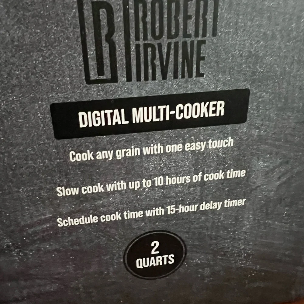 2-Quart Digital Multi-Cooker in Stainless Steel (Silver/Black)